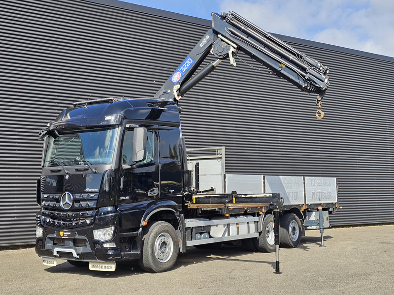 Mercedes-Benz AROCS 2545 6x2 / HMF 3220 K8 + WINCH - Kamion s otvorenim sandukom, Kamion s kranom: slika Mercedes-Benz AROCS 2545 6x2 / HMF 3220 K8 + WINCH - Kamion s otvorenim sandukom, Kamion s kranom Mercedes-Benz AROCS 2545 6x2 / HMF 3220 K8 + WINCH - Kamion s otvorenim sandukom, Kamion s kranom: slika Mercedes-Benz AROCS 2545 6x2 / HMF 3220 K8 + WINCH - Kamion s otvorenim sandukom, Kamion s kranom