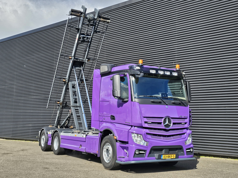 Mercedes-Benz AROCS 3345 / 6x2 / CONTAINER SYSTEM / CABLE - Kamion s kabelskim sustavom: slika Mercedes-Benz AROCS 3345 / 6x2 / CONTAINER SYSTEM / CABLE - Kamion s kabelskim sustavom Mercedes-Benz AROCS 3345 / 6x2 / CONTAINER SYSTEM / CABLE - Kamion s kabelskim sustavom: slika Mercedes-Benz AROCS 3345 / 6x2 / CONTAINER SYSTEM / CABLE - Kamion s kabelskim sustavom