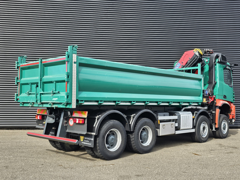 Mercedes-Benz AROCS 4145 / 8X6 / TIPPER + HMF CRANE - Kiper, Kamion s kranom: slika Mercedes-Benz AROCS 4145 / 8X6 / TIPPER + HMF CRANE - Kiper, Kamion s kranom Mercedes-Benz AROCS 4145 / 8X6 / TIPPER + HMF CRANE - Kiper, Kamion s kranom: slika Mercedes-Benz AROCS 4145 / 8X6 / TIPPER + HMF CRANE - Kiper, Kamion s kranom