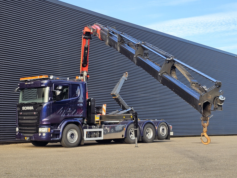 Scania G490 8x4*4 / PALFINGER CRANE + HOOKLIFT - Kamion s kukastom dizalicom, Kamion s kranom: slika Scania G490 8x4*4 / PALFINGER CRANE + HOOKLIFT - Kamion s kukastom dizalicom, Kamion s kranom Scania G490 8x4*4 / PALFINGER CRANE + HOOKLIFT - Kamion s kukastom dizalicom, Kamion s kranom: slika Scania G490 8x4*4 / PALFINGER CRANE + HOOKLIFT - Kamion s kukastom dizalicom, Kamion s kranom