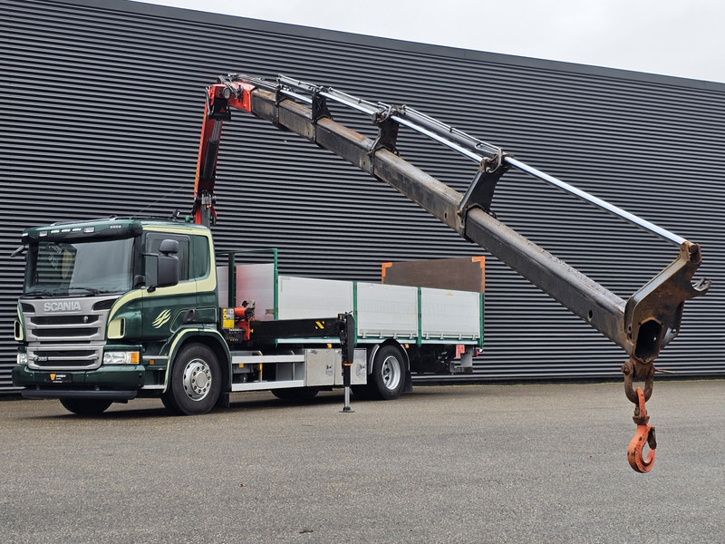 Scania P320 / 4x2 / PALFINGER PK14002 / CRANE/KRAN - Kamion s otvorenim sandukom, Kamion s kranom: slika Scania P320 / 4x2 / PALFINGER PK14002 / CRANE/KRAN - Kamion s otvorenim sandukom, Kamion s kranom Scania P320 / 4x2 / PALFINGER PK14002 / CRANE/KRAN - Kamion s otvorenim sandukom, Kamion s kranom: slika Scania P320 / 4x2 / PALFINGER PK14002 / CRANE/KRAN - Kamion s otvorenim sandukom, Kamion s kranom