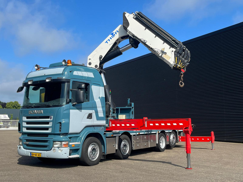 Scania R 440 8X2*6 / HMF THOR K6 - Kamion s kranom: slika Scania R 440 8X2*6 / HMF THOR K6 - Kamion s kranom Scania R 440 8X2*6 / HMF THOR K6 - Kamion s kranom: slika Scania R 440 8X2*6 / HMF THOR K6 - Kamion s kranom