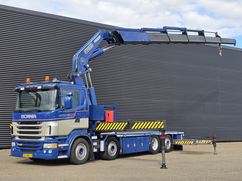 Scania R440 8x2*6 / FASSI 90 t/m CRANE / KRAN - Kamion s otvorenim sandukom, Kamion s kranom: slika Scania R440 8x2*6 / FASSI 90 t/m CRANE / KRAN - Kamion s otvorenim sandukom, Kamion s kranom Scania R440 8x2*6 / FASSI 90 t/m CRANE / KRAN - Kamion s otvorenim sandukom, Kamion s kranom: slika Scania R440 8x2*6 / FASSI 90 t/m CRANE / KRAN - Kamion s otvorenim sandukom, Kamion s kranom