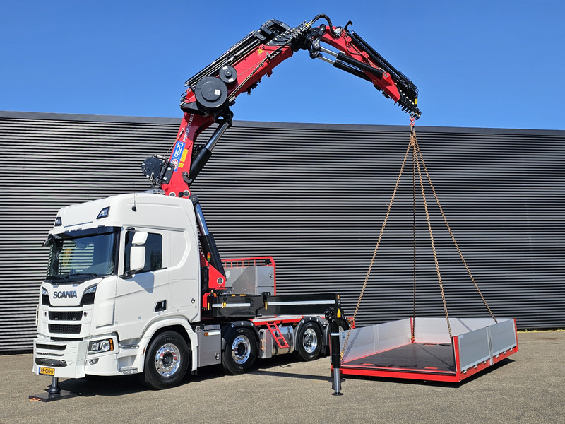 Scania R590 8x2*6 HMF 9520 + JiB + WINCH / TRACTOR / - Kamion s kranom: slika Scania R590 8x2*6 HMF 9520 + JiB + WINCH / TRACTOR / - Kamion s kranom Scania R590 8x2*6 HMF 9520 + JiB + WINCH / TRACTOR / - Kamion s kranom: slika Scania R590 8x2*6 HMF 9520 + JiB + WINCH / TRACTOR / - Kamion s kranom