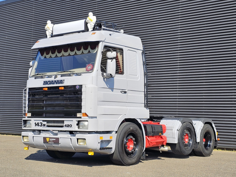 Scania R143M 420 6x2-4 PUSHER / STREAMLINE - Tegljač: slika Scania R143M 420 6x2-4 PUSHER / STREAMLINE - Tegljač Scania R143M 420 6x2-4 PUSHER / STREAMLINE - Tegljač: slika Scania R143M 420 6x2-4 PUSHER / STREAMLINE - Tegljač