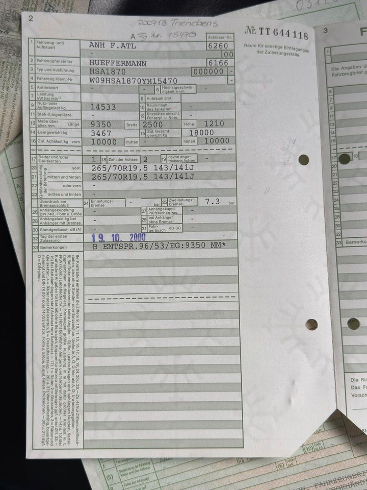 Hüffermann 2 Achs Abrollanhänger mit Schlitten - Abroll/ Samopodizač prikolica: slika Hüffermann 2 Achs Abrollanhänger mit Schlitten - Abroll/ Samopodizač prikolica Hüffermann 2 Achs Abrollanhänger mit Schlitten - Abroll/ Samopodizač prikolica: slika Hüffermann 2 Achs Abrollanhänger mit Schlitten - Abroll/ Samopodizač prikolica