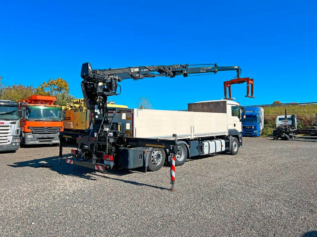 MAN 26.480 6X2 Baustoff mit Kran HIAB Top Zustand - Kamion s kranom, Kamion s otvorenim sandukom: slika MAN 26.480 6X2 Baustoff mit Kran HIAB Top Zustand - Kamion s kranom, Kamion s otvorenim sandukom MAN 26.480 6X2 Baustoff mit Kran HIAB Top Zustand - Kamion s kranom, Kamion s otvorenim sandukom: slika MAN 26.480 6X2 Baustoff mit Kran HIAB Top Zustand - Kamion s kranom, Kamion s otvorenim sandukom