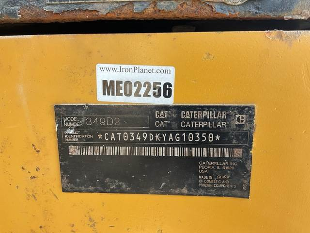 CAT 349D2 - Bager gusjeničar: slika CAT 349D2 - Bager gusjeničar CAT 349D2 - Bager gusjeničar: slika CAT 349D2 - Bager gusjeničar
