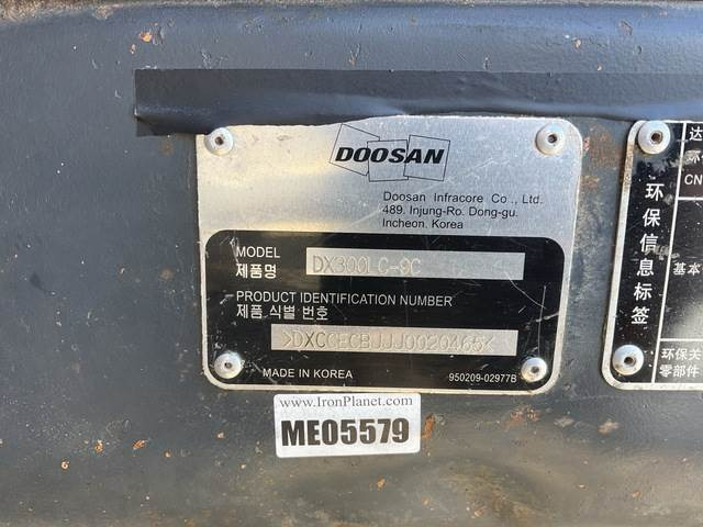 Doosan DX300LC-9C - Bager gusjeničar: slika Doosan DX300LC-9C - Bager gusjeničar Doosan DX300LC-9C - Bager gusjeničar: slika Doosan DX300LC-9C - Bager gusjeničar