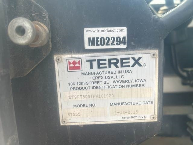 Terex RT555 - Autodizalica za teške terene: slika Terex RT555 - Autodizalica za teške terene Terex RT555 - Autodizalica za teške terene: slika Terex RT555 - Autodizalica za teške terene