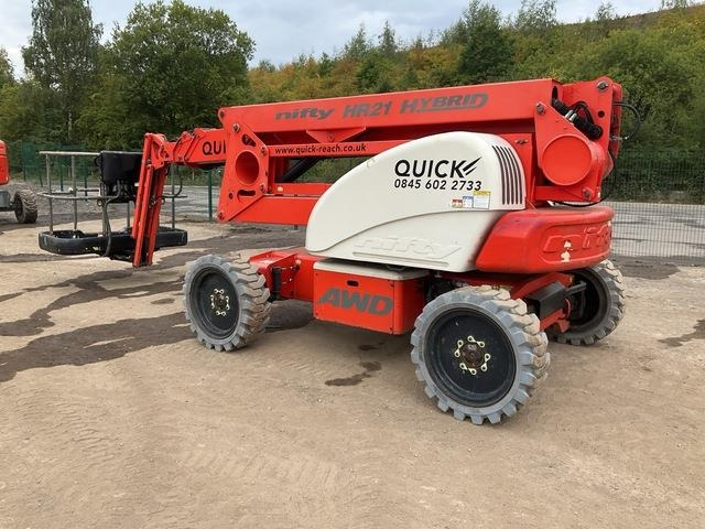 Niftylift HR21 - Zglobni krak: slika Niftylift HR21 - Zglobni krak Niftylift HR21 - Zglobni krak: slika Niftylift HR21 - Zglobni krak