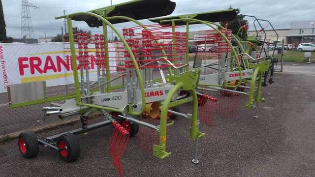 CLAAS Liner 420 - Prevrtač sijena/ Grabulje: slika CLAAS Liner 420 - Prevrtač sijena/ Grabulje CLAAS Liner 420 - Prevrtač sijena/ Grabulje: slika CLAAS Liner 420 - Prevrtač sijena/ Grabulje