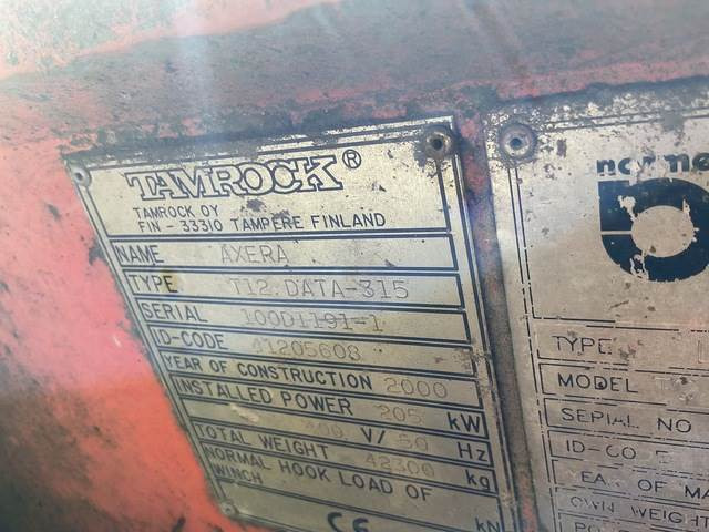 Tamrock AXERA T12 - Rudarski strojevi: slika Tamrock AXERA T12 - Rudarski strojevi Tamrock AXERA T12 - Rudarski strojevi: slika Tamrock AXERA T12 - Rudarski strojevi
