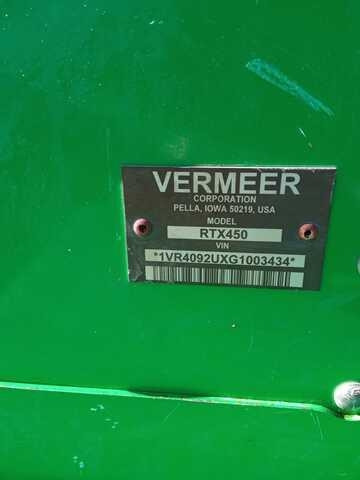 Zakup  Vermeer RTX450 Vermeer RTX450: slika Zakup  Vermeer RTX450 Vermeer RTX450