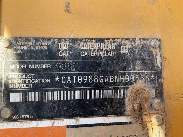 CAT 988G - Utovarivač na kotačima: slika CAT 988G - Utovarivač na kotačima CAT 988G - Utovarivač na kotačima: slika CAT 988G - Utovarivač na kotačima