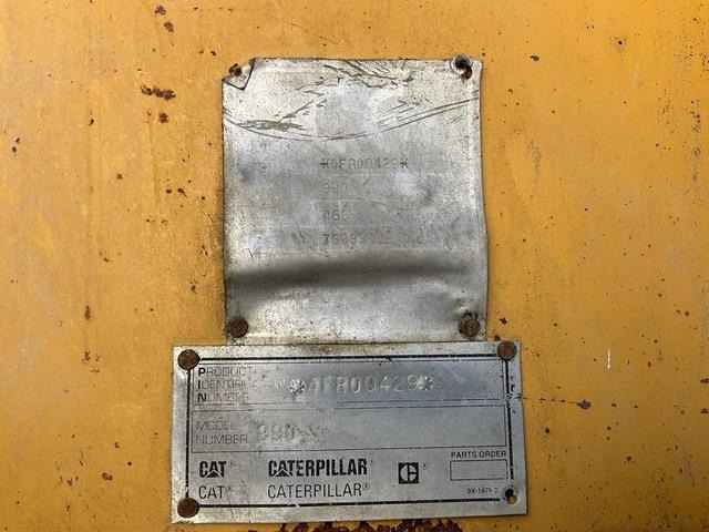 CAT 990 - Utovarivač na kotačima: slika CAT 990 - Utovarivač na kotačima CAT 990 - Utovarivač na kotačima: slika CAT 990 - Utovarivač na kotačima