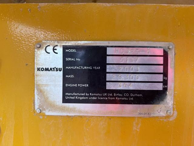 Komatsu HD325-6 - Kruti istovarivač/ Kamion za prijevoz kamenja: slika Komatsu HD325-6 - Kruti istovarivač/ Kamion za prijevoz kamenja Komatsu HD325-6 - Kruti istovarivač/ Kamion za prijevoz kamenja: slika Komatsu HD325-6 - Kruti istovarivač/ Kamion za prijevoz kamenja