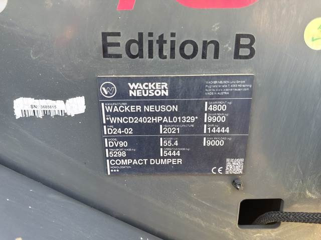 Wacker Neuson DV90 Dual View - Istovarivač: slika Wacker Neuson DV90 Dual View - Istovarivač Wacker Neuson DV90 Dual View - Istovarivač: slika Wacker Neuson DV90 Dual View - Istovarivač