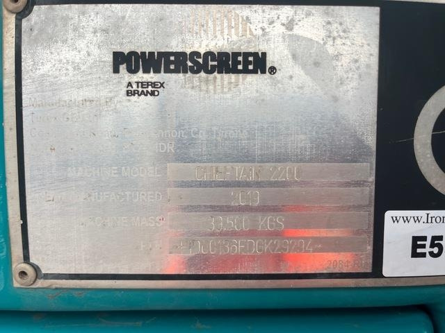 Powerscreen Chieftain2200 - Screener: slika Powerscreen Chieftain2200 - Screener Powerscreen Chieftain2200 - Screener: slika Powerscreen Chieftain2200 - Screener