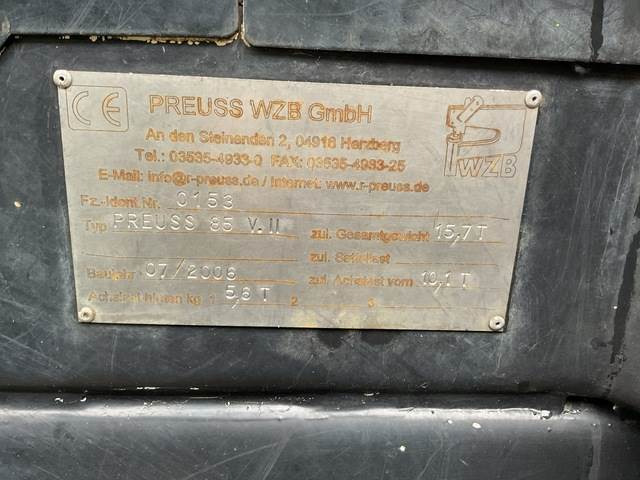 Preuss 85V.II - Kombajn za šumarstvo: slika Preuss 85V.II - Kombajn za šumarstvo Preuss 85V.II - Kombajn za šumarstvo: slika Preuss 85V.II - Kombajn za šumarstvo