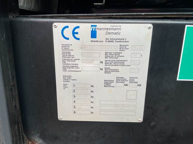 Terex Demag AC80-1 - Autodizalica za sve terene: slika Terex Demag AC80-1 - Autodizalica za sve terene Terex Demag AC80-1 - Autodizalica za sve terene: slika Terex Demag AC80-1 - Autodizalica za sve terene