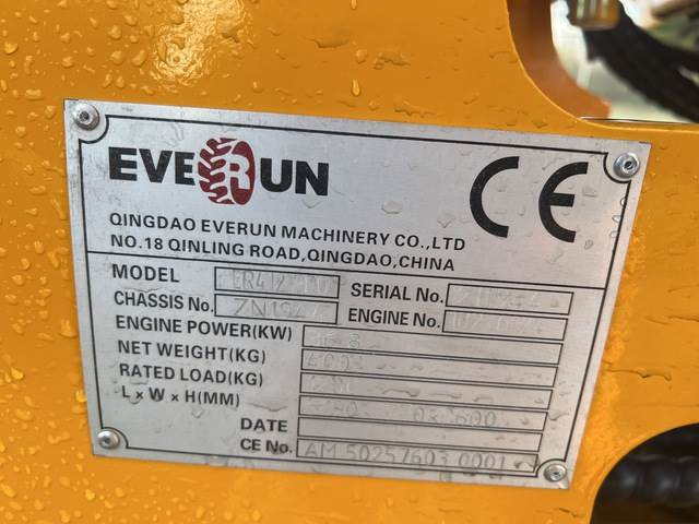 Everun ER412 Pro - Utovarivač na kotačima: slika Everun ER412 Pro - Utovarivač na kotačima Everun ER412 Pro - Utovarivač na kotačima: slika Everun ER412 Pro - Utovarivač na kotačima