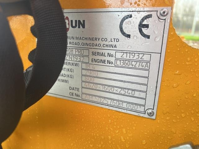 Everun R08 Pro - Utovarivač na kotačima: slika Everun R08 Pro - Utovarivač na kotačima Everun R08 Pro - Utovarivač na kotačima: slika Everun R08 Pro - Utovarivač na kotačima