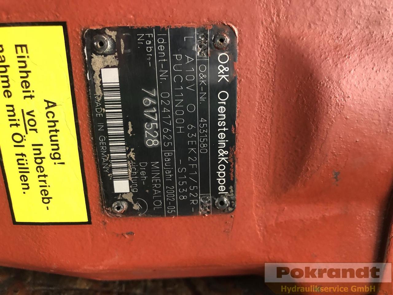 Rexroth A10VO63EK2F1-52R-PUC11N00H-S1538 - Hidraulična pumpa: slika Rexroth A10VO63EK2F1-52R-PUC11N00H-S1538 - Hidraulična pumpa Rexroth A10VO63EK2F1-52R-PUC11N00H-S1538 - Hidraulična pumpa: slika Rexroth A10VO63EK2F1-52R-PUC11N00H-S1538 - Hidraulična pumpa