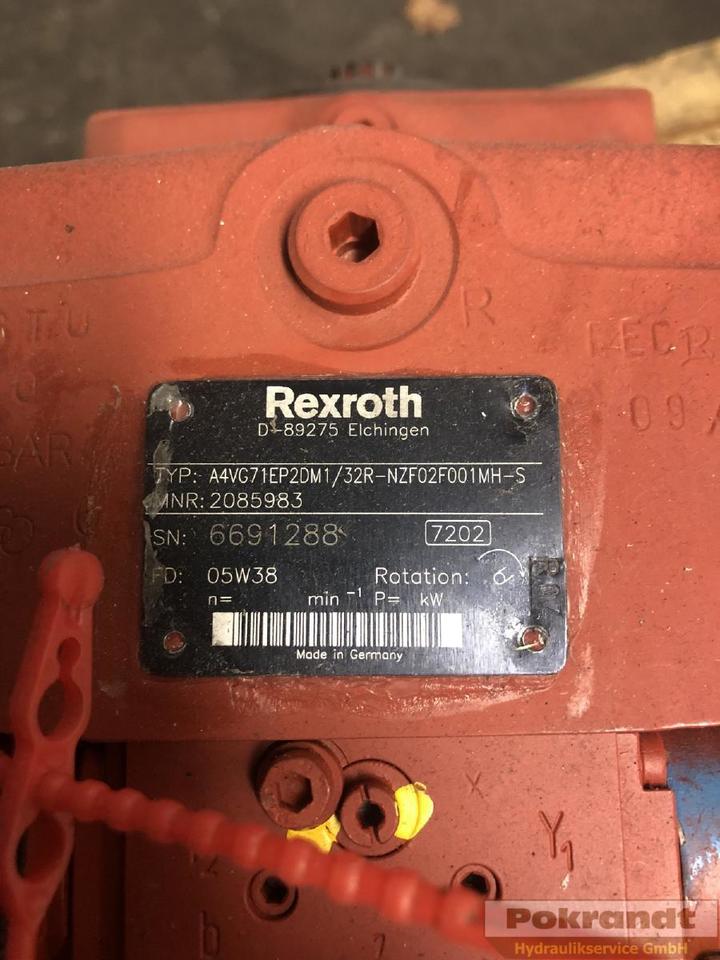 Rexroth Bosch A4VG71EP2DM1 32R NZF02F001MH-S - Hidraulična pumpa: slika Rexroth Bosch A4VG71EP2DM1 32R NZF02F001MH-S - Hidraulična pumpa Rexroth Bosch A4VG71EP2DM1 32R NZF02F001MH-S - Hidraulična pumpa: slika Rexroth Bosch A4VG71EP2DM1 32R NZF02F001MH-S - Hidraulična pumpa