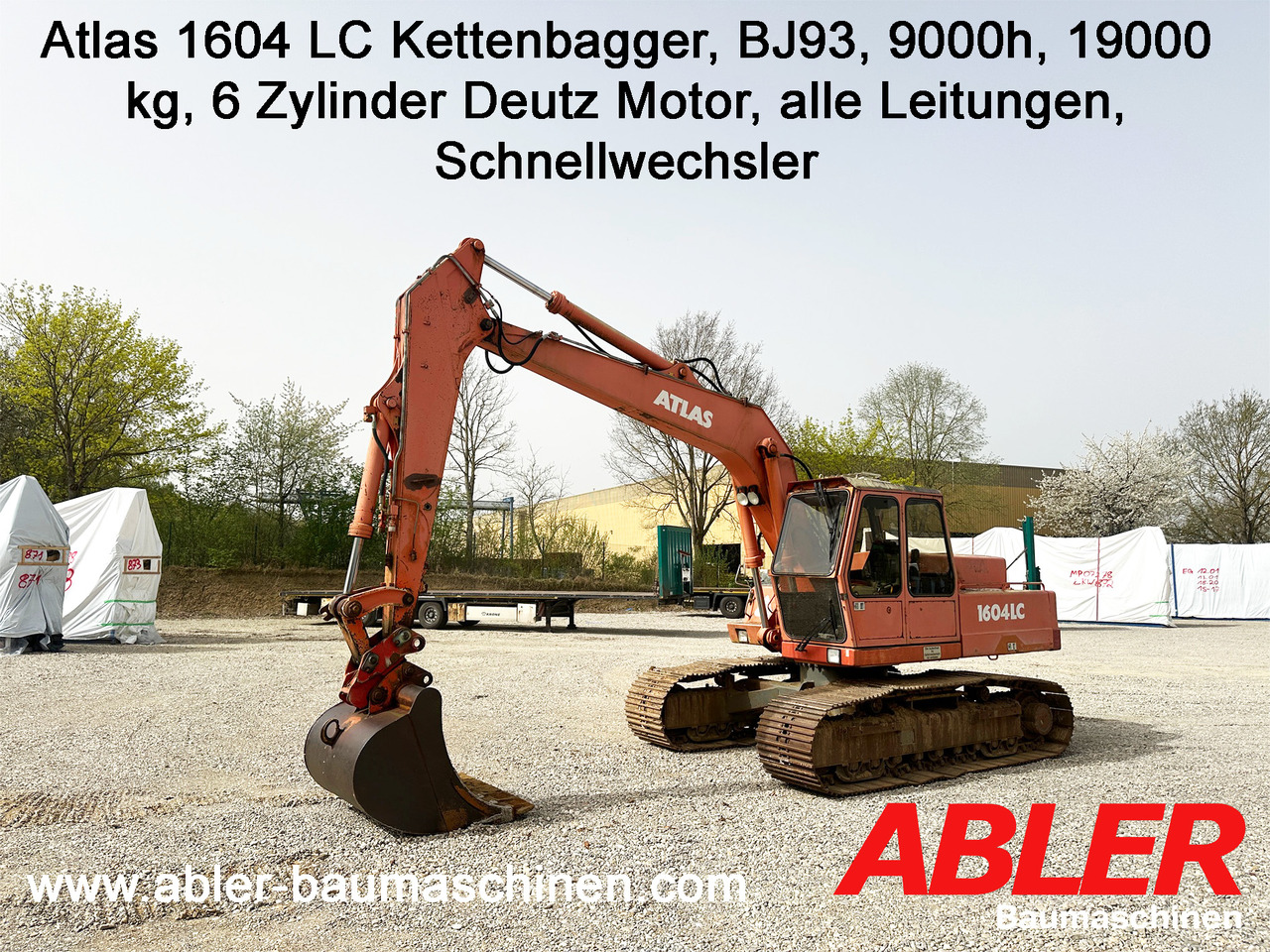 Atlas 1604LC Kettenbagger - Bager: slika Atlas 1604LC Kettenbagger - Bager Atlas 1604LC Kettenbagger - Bager: slika Atlas 1604LC Kettenbagger - Bager