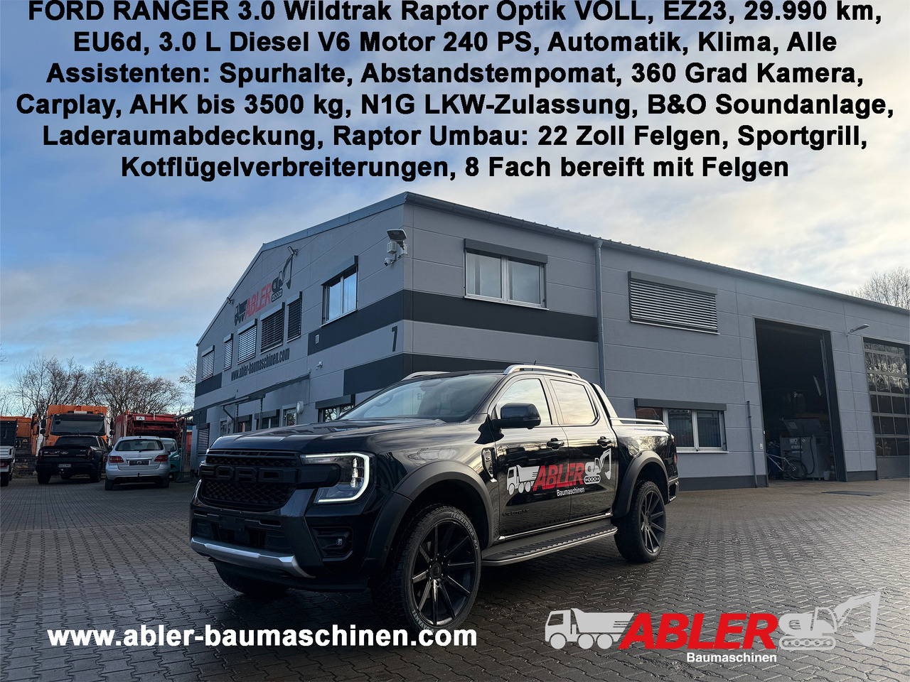 Ford Ranger Wildtrak 3.0 V6 Raptor Optik VOLL - Automobil: slika Ford Ranger Wildtrak 3.0 V6 Raptor Optik VOLL - Automobil Ford Ranger Wildtrak 3.0 V6 Raptor Optik VOLL - Automobil: slika Ford Ranger Wildtrak 3.0 V6 Raptor Optik VOLL - Automobil