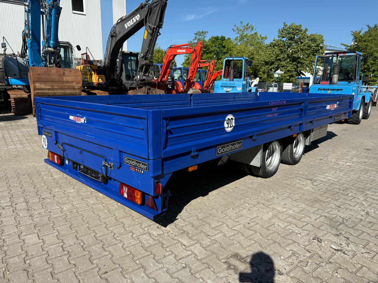Goldhofer TTP2-7,7/80 Tieflader Tandem mit Rampen TOP - Prikolica plato/ Otvoreni sanduk: slika Goldhofer TTP2-7,7/80 Tieflader Tandem mit Rampen TOP - Prikolica plato/ Otvoreni sanduk Goldhofer TTP2-7,7/80 Tieflader Tandem mit Rampen TOP - Prikolica plato/ Otvoreni sanduk: slika Goldhofer TTP2-7,7/80 Tieflader Tandem mit Rampen TOP - Prikolica plato/ Otvoreni sanduk