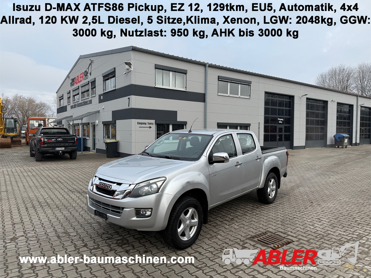 Isuzu DMAX 2,5 Pickup Automatik - Pick-up: slika Isuzu DMAX 2,5 Pickup Automatik - Pick-up Isuzu DMAX 2,5 Pickup Automatik - Pick-up: slika Isuzu DMAX 2,5 Pickup Automatik - Pick-up