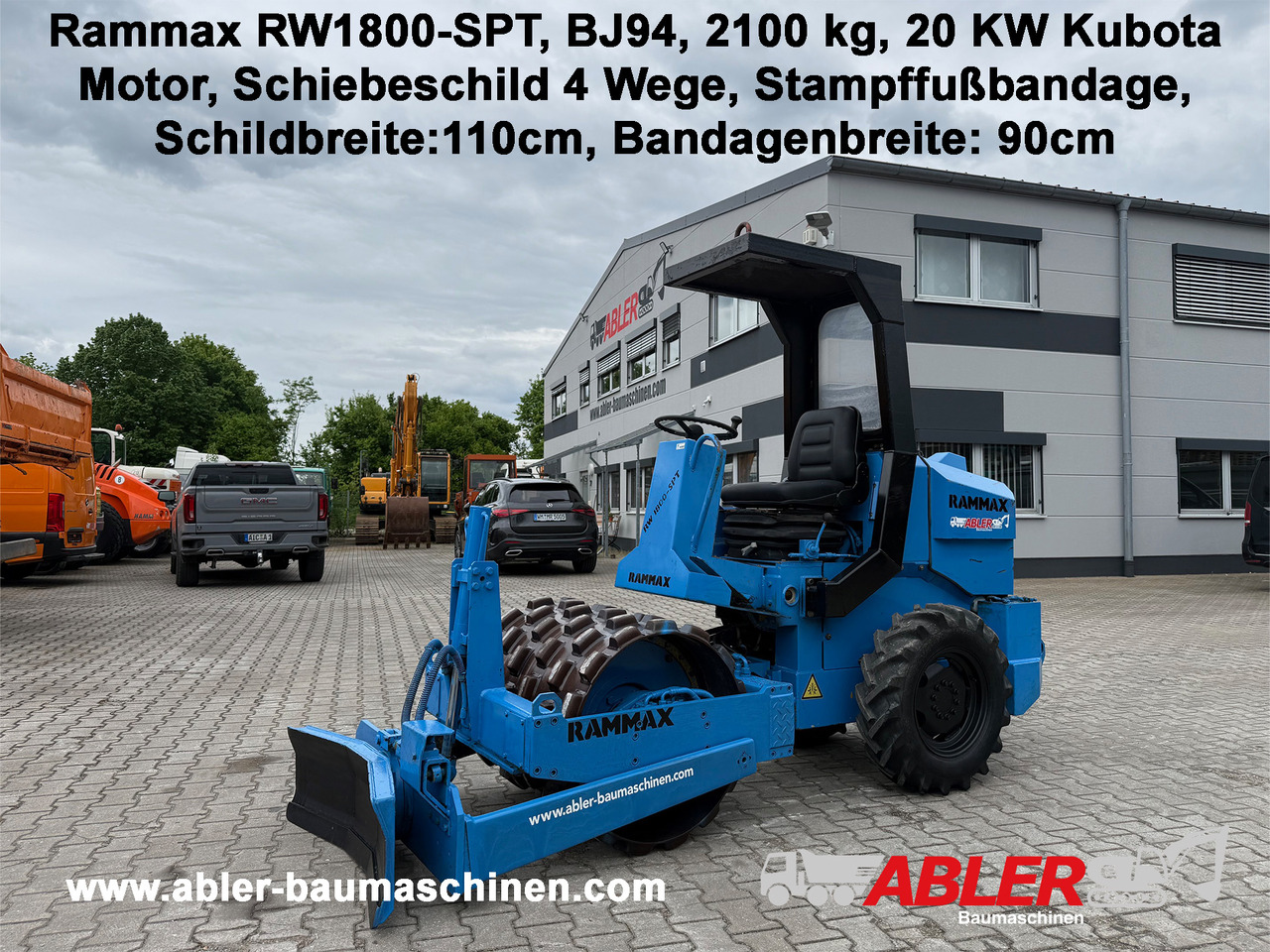 Rammax RW1800 SPT Erdbauwalze mit Schild - Valjak: slika Rammax RW1800 SPT Erdbauwalze mit Schild - Valjak Rammax RW1800 SPT Erdbauwalze mit Schild - Valjak: slika Rammax RW1800 SPT Erdbauwalze mit Schild - Valjak