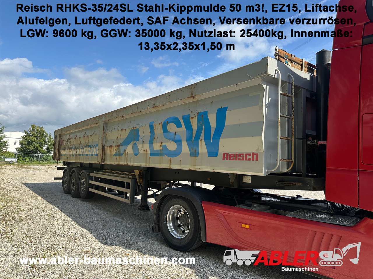 Reisch RHKS-35/24SL Stahl Kippmulde 50 m3 Metallschrott - Kiper poluprikolica: slika Reisch RHKS-35/24SL Stahl Kippmulde 50 m3 Metallschrott - Kiper poluprikolica Reisch RHKS-35/24SL Stahl Kippmulde 50 m3 Metallschrott - Kiper poluprikolica: slika Reisch RHKS-35/24SL Stahl Kippmulde 50 m3 Metallschrott - Kiper poluprikolica