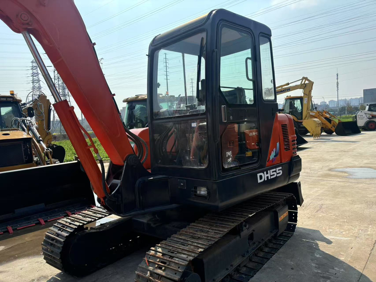 Doosan DH55 - Mini bager: slika Doosan DH55 - Mini bager Doosan DH55 - Mini bager: slika Doosan DH55 - Mini bager