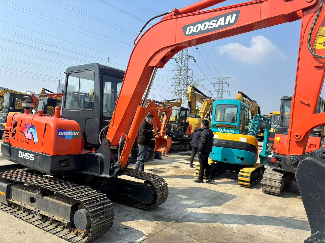 Doosan DH55 - Mini bager: slika Doosan DH55 - Mini bager Doosan DH55 - Mini bager: slika Doosan DH55 - Mini bager