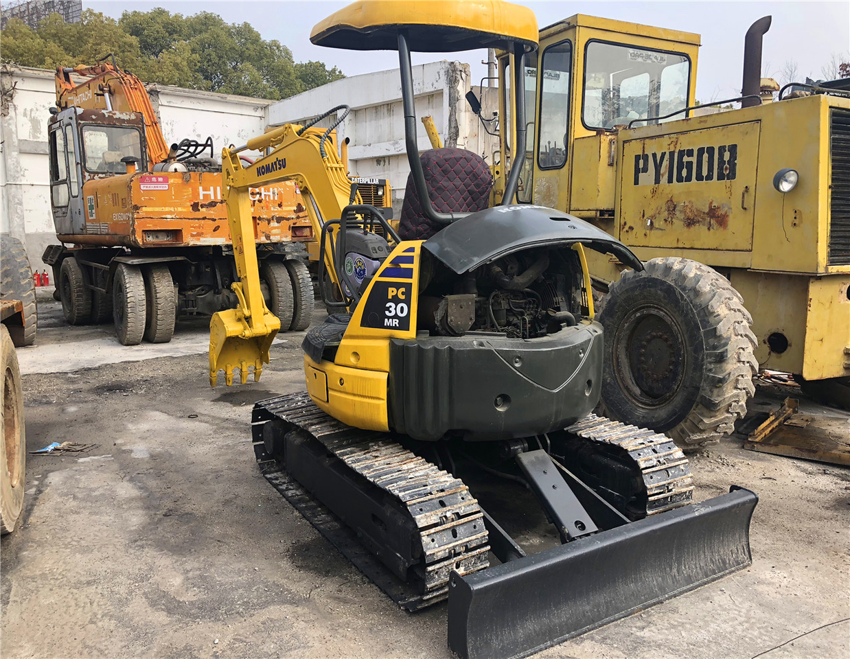 Mini bager Komatsu PC30MR: slika Mini bager Komatsu PC30MR