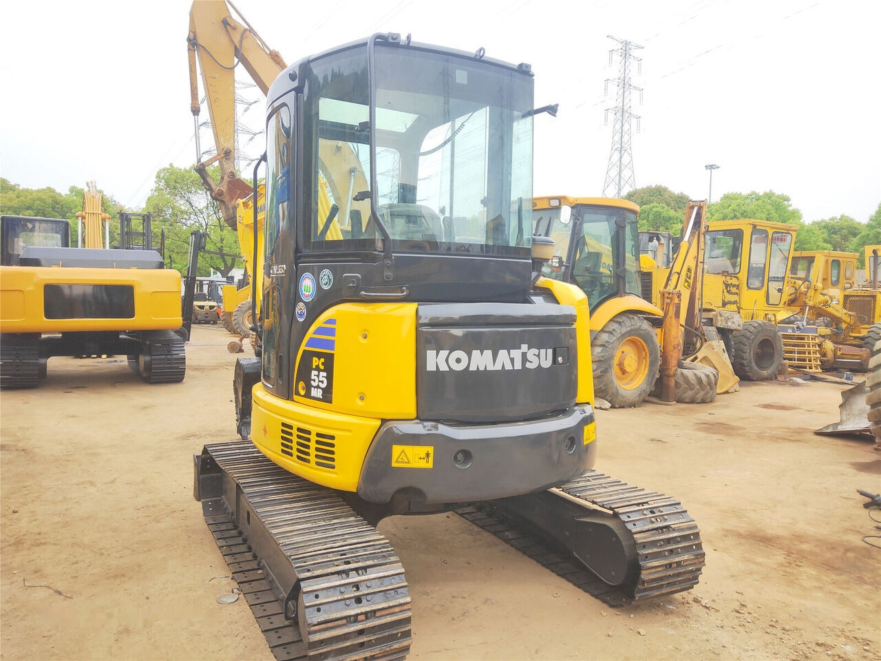 Komatsu PC55MR - Mini bager: slika Komatsu PC55MR - Mini bager Komatsu PC55MR - Mini bager: slika Komatsu PC55MR - Mini bager