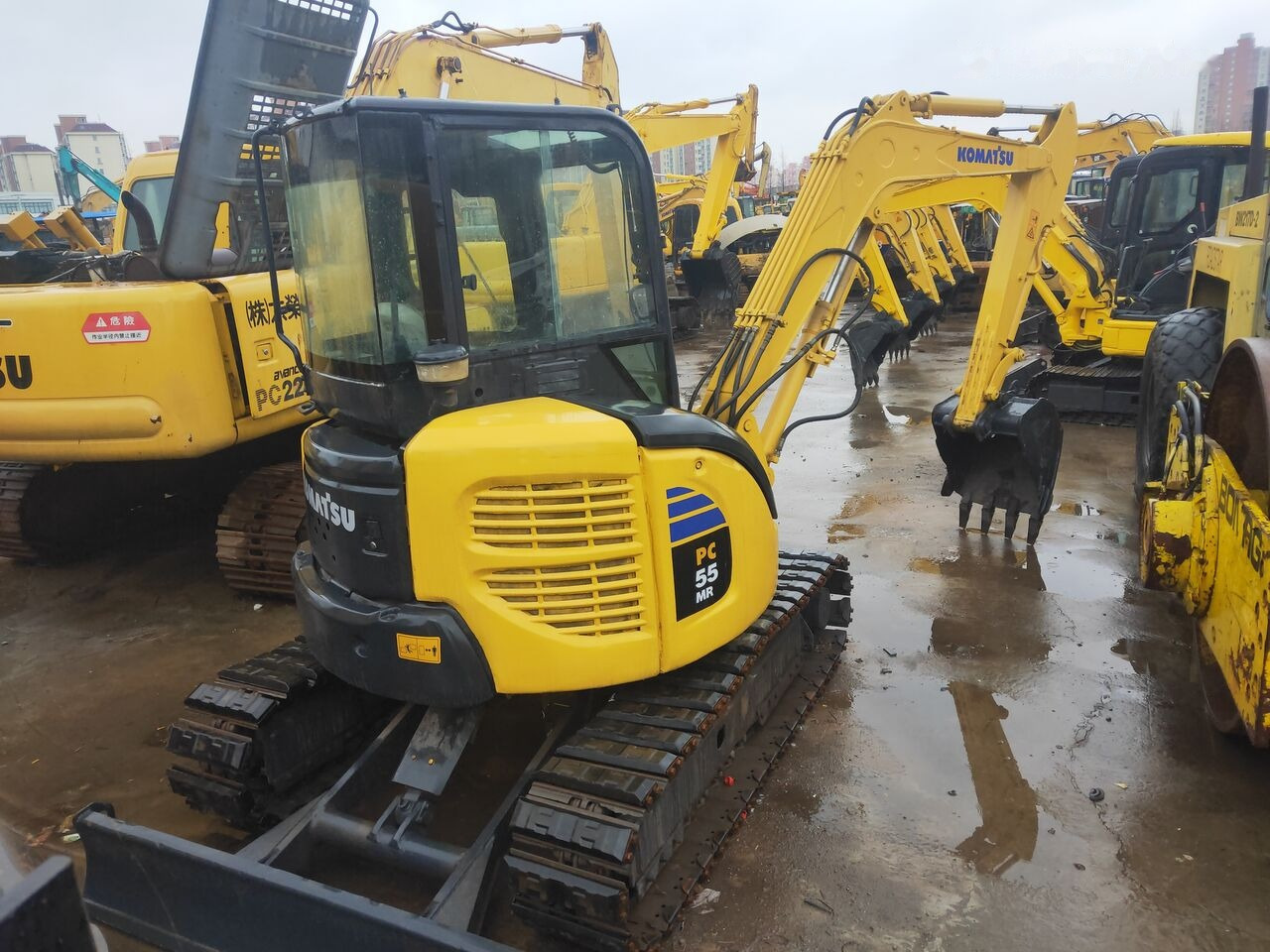 Komatsu PC55MR - Mini bager: slika Komatsu PC55MR - Mini bager Komatsu PC55MR - Mini bager: slika Komatsu PC55MR - Mini bager