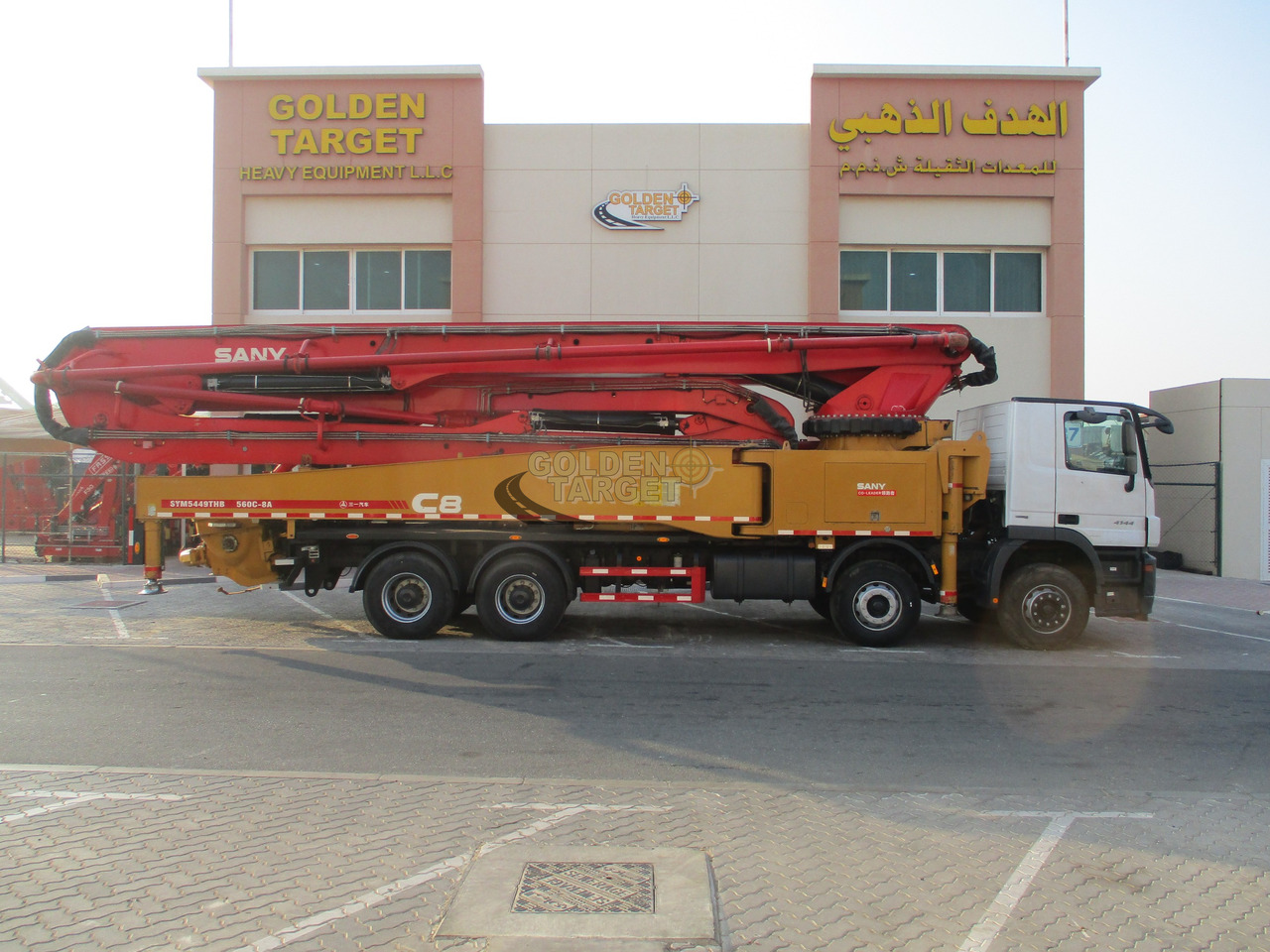 Mercedes ACTROS 4144 8x4 SANY 56m Concrete Pump - Beton pumpa: slika Mercedes ACTROS 4144 8x4 SANY 56m Concrete Pump - Beton pumpa Mercedes ACTROS 4144 8x4 SANY 56m Concrete Pump - Beton pumpa: slika Mercedes ACTROS 4144 8x4 SANY 56m Concrete Pump - Beton pumpa