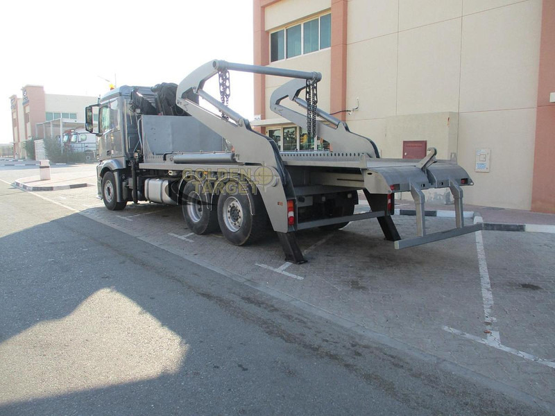 Mercedes-Benz 2642 6×2 Double Skip Loader with HIAB Crane - Utovarivač: slika Mercedes-Benz 2642 6×2 Double Skip Loader with HIAB Crane - Utovarivač Mercedes-Benz 2642 6×2 Double Skip Loader with HIAB Crane - Utovarivač: slika Mercedes-Benz 2642 6×2 Double Skip Loader with HIAB Crane - Utovarivač