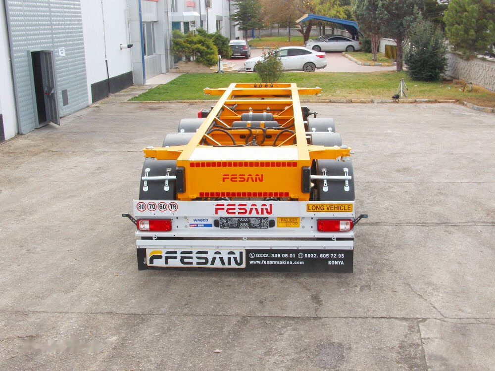 Fesan CONTAINER CARRIER CHASSIS 20 FEET, 30 FEET, 40 FEET, 40 FEET HC - Transporter kontejnera/ Poluprikolica s izmjenjivim sanducima: slika Fesan CONTAINER CARRIER CHASSIS 20 FEET, 30 FEET, 40 FEET, 40 FEET HC - Transporter kontejnera/ Poluprikolica s izmjenjivim sanducima Fesan CONTAINER CARRIER CHASSIS 20 FEET, 30 FEET, 40 FEET, 40 FEET HC - Transporter kontejnera/ Poluprikolica s izmjenjivim sanducima: slika Fesan CONTAINER CARRIER CHASSIS 20 FEET, 30 FEET, 40 FEET, 40 FEET HC - Transporter kontejnera/ Poluprikolica s izmjenjivim sanducima