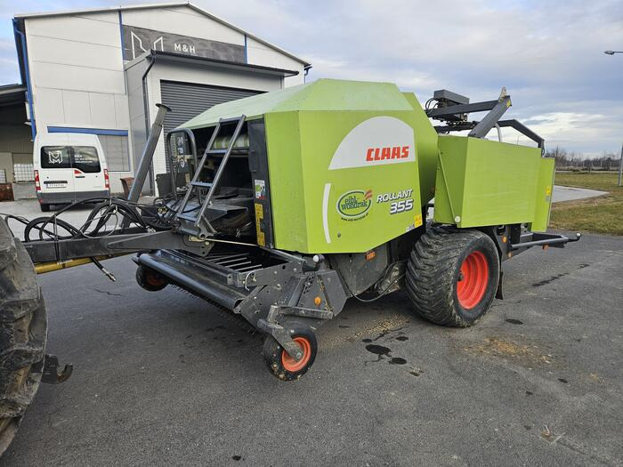 Claas Rollant 355 RC Uniwrap - Rolo balirka: slika Claas Rollant 355 RC Uniwrap - Rolo balirka Claas Rollant 355 RC Uniwrap - Rolo balirka: slika Claas Rollant 355 RC Uniwrap - Rolo balirka