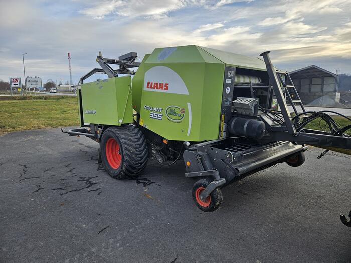 Claas Rollant 355 RC Uniwrap - Rolo balirka, Omotač bala: slika Claas Rollant 355 RC Uniwrap - Rolo balirka, Omotač bala Claas Rollant 355 RC Uniwrap - Rolo balirka, Omotač bala: slika Claas Rollant 355 RC Uniwrap - Rolo balirka, Omotač bala