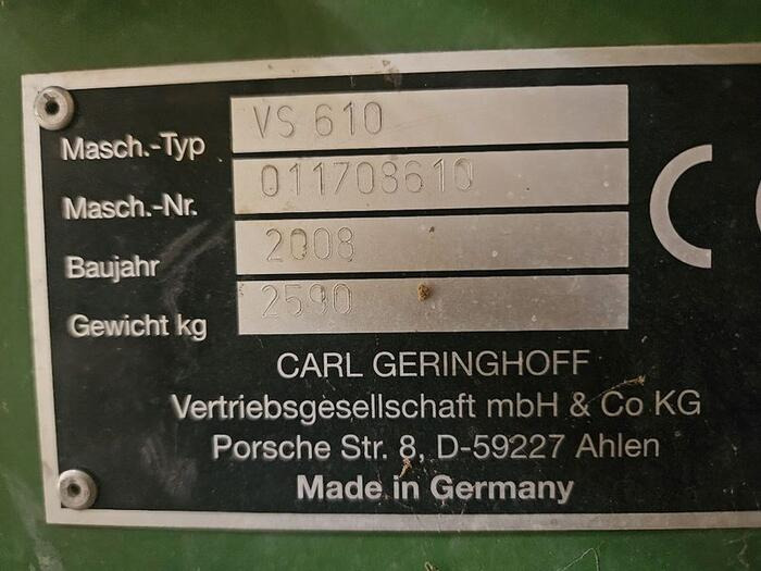 Geringhoff VarioStar 610 - Heder za kombajn: slika Geringhoff VarioStar 610 - Heder za kombajn Geringhoff VarioStar 610 - Heder za kombajn: slika Geringhoff VarioStar 610 - Heder za kombajn