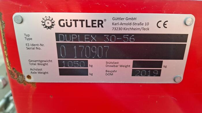 Güttler Prismenwalze Duplex 30-56 Frontpacker - Valjak za poljoprivredna gospodarstva: slika Güttler Prismenwalze Duplex 30-56 Frontpacker - Valjak za poljoprivredna gospodarstva Güttler Prismenwalze Duplex 30-56 Frontpacker - Valjak za poljoprivredna gospodarstva: slika Güttler Prismenwalze Duplex 30-56 Frontpacker - Valjak za poljoprivredna gospodarstva