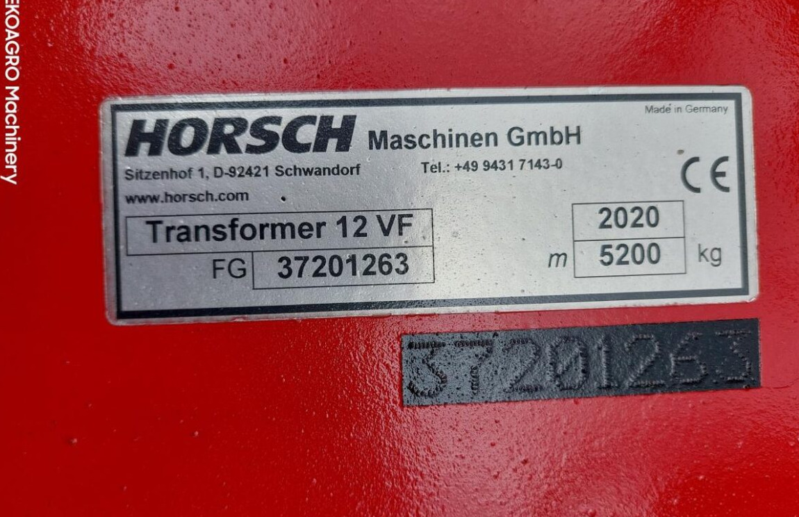 Opružna drljača Horsch Transformer 9 VF: slika Opružna drljača Horsch Transformer 9 VF