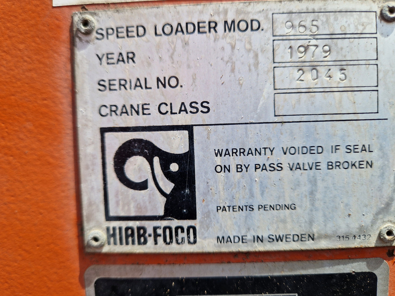 HIAB FOCO 965 - Kamionska dizalica za Drugi strojevi: slika HIAB FOCO 965 - Kamionska dizalica za Drugi strojevi HIAB FOCO 965 - Kamionska dizalica za Drugi strojevi: slika HIAB FOCO 965 - Kamionska dizalica za Drugi strojevi