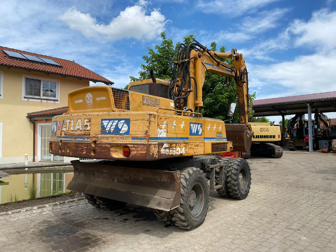 Atlas AB 1604 - Bager na kotačima: slika Atlas AB 1604 - Bager na kotačima Atlas AB 1604 - Bager na kotačima: slika Atlas AB 1604 - Bager na kotačima